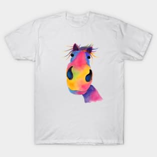 HoRSe PRiNT, ANiMaL PRiNT ' PeNeLoPe PiMMS ' Equestrian Gifts T-Shirt